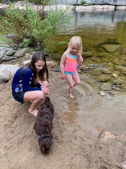 Camping avec des enfants